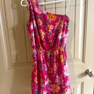 one shoulder dress